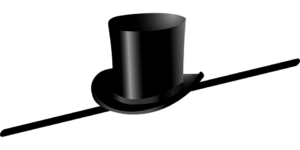 Chapeau Haut De Forme, Canne, Danse, Célébrer, Chapeau
